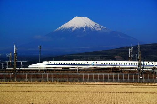 Fuji and Shinkansen