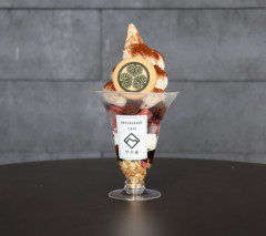  徳川家康もこもこ チョコ味噌パフェ
