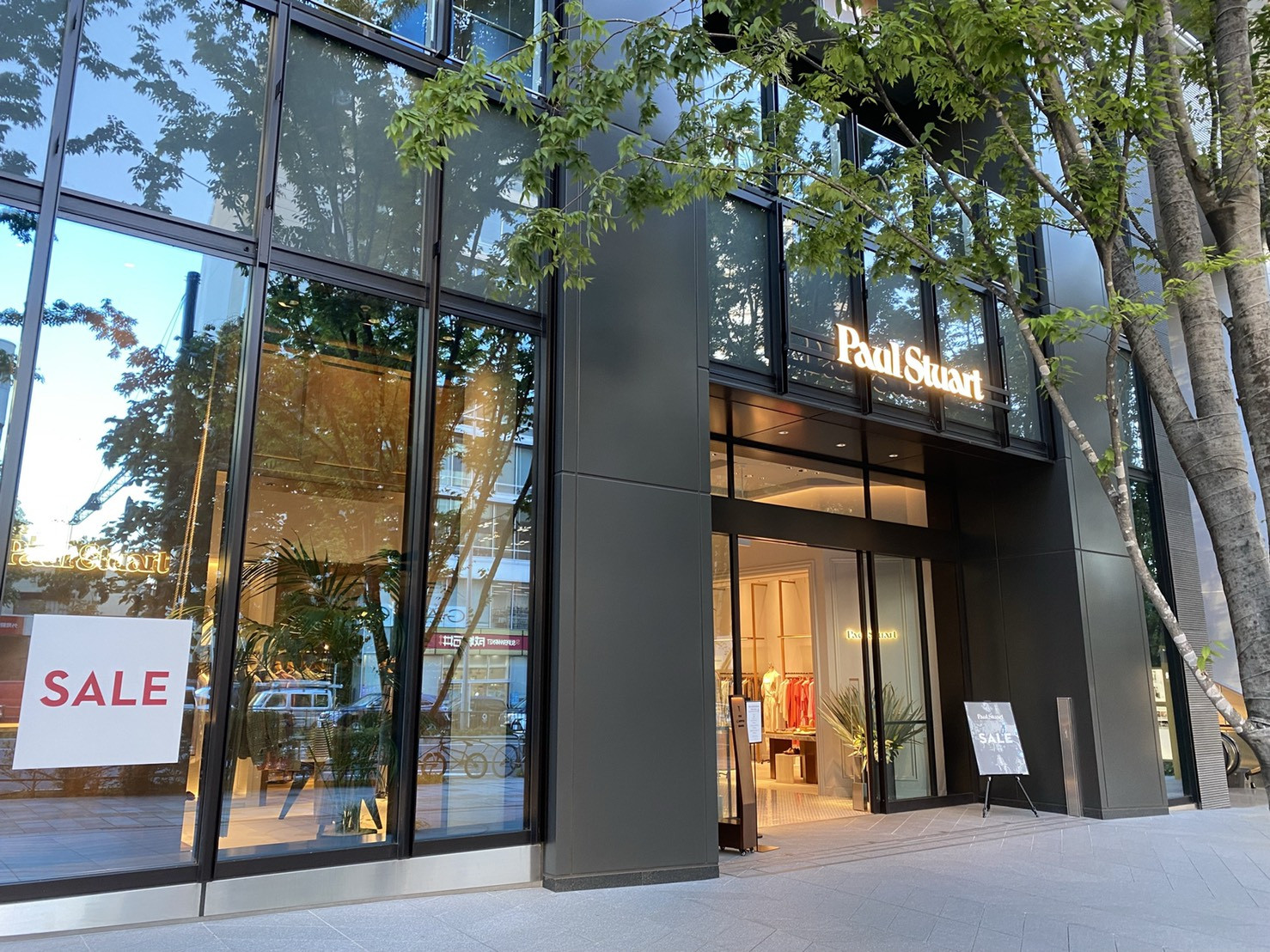 青山 ポールスチュアート本店 __ポップアップ