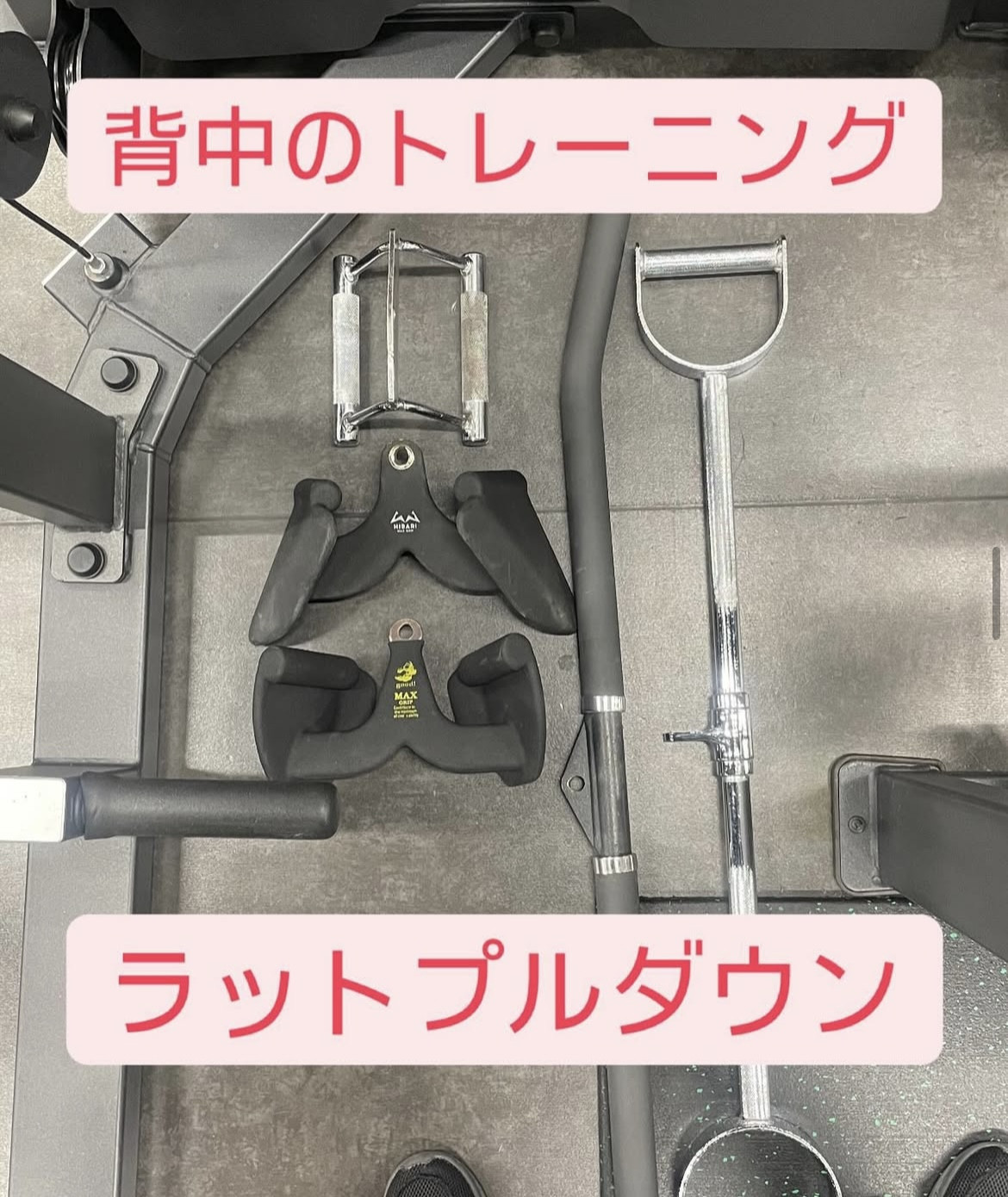 背中のトレーニング‼️