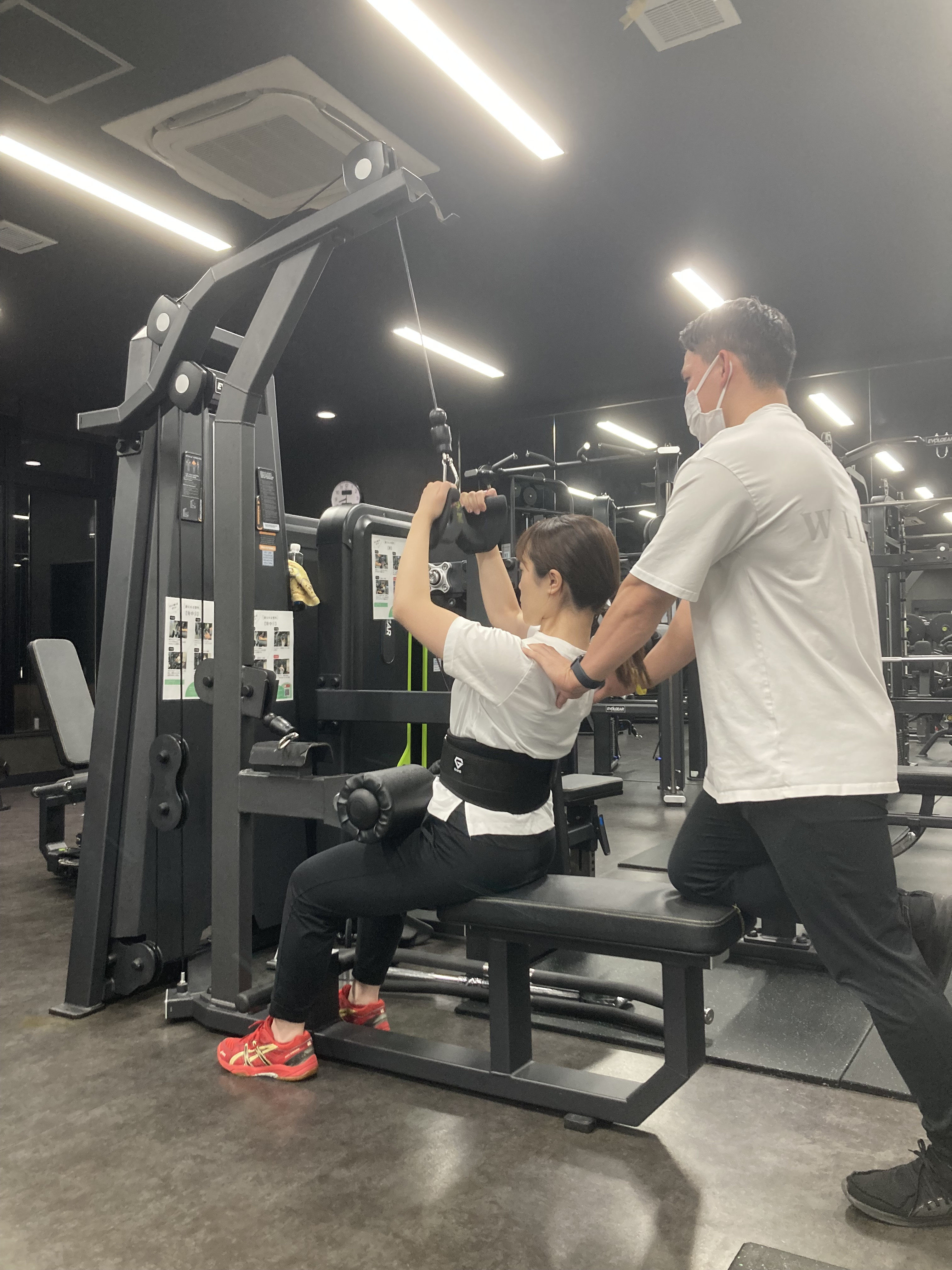 お客様トレーニング風景💪