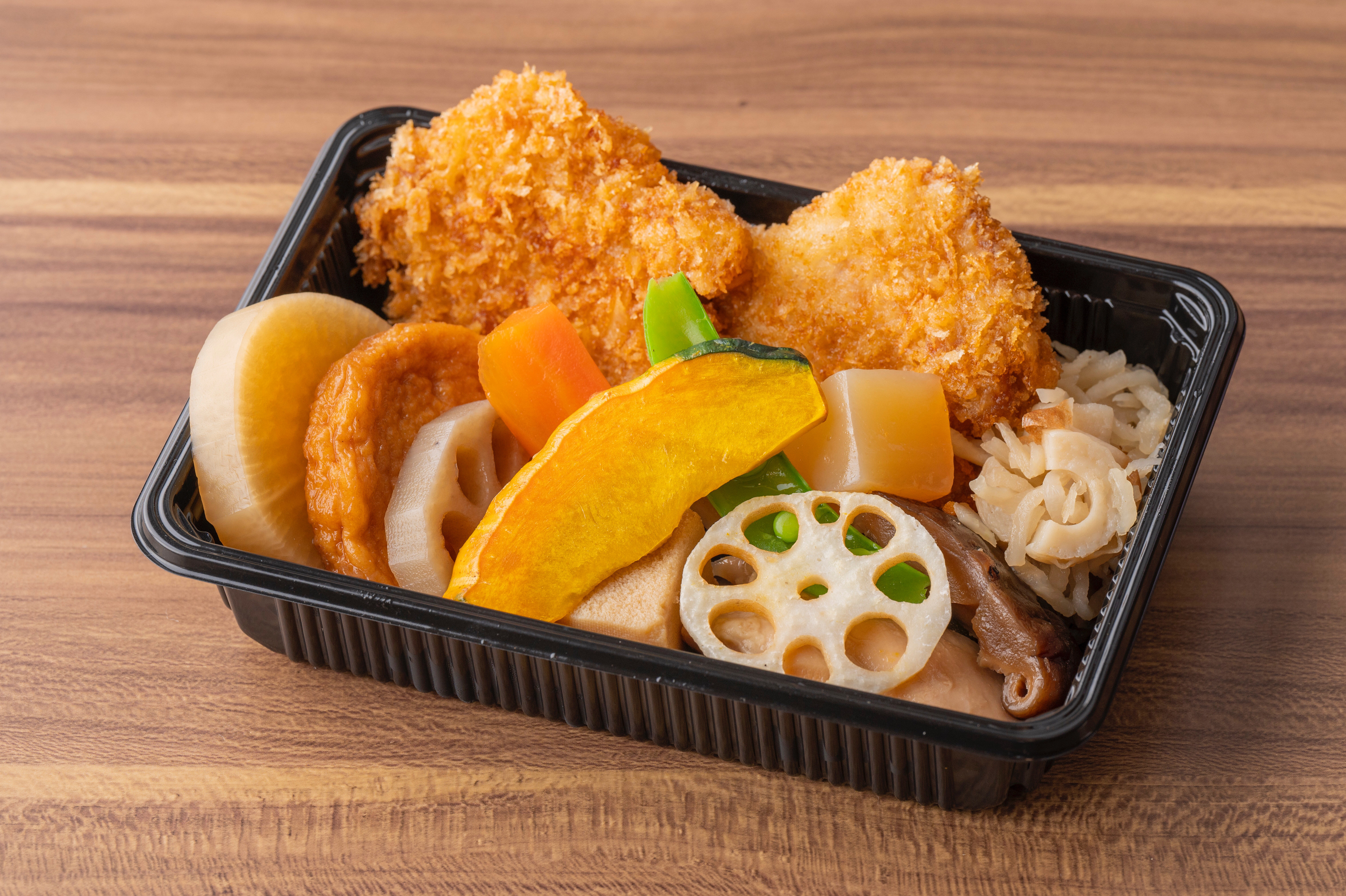 野の花弁当 タレカツ