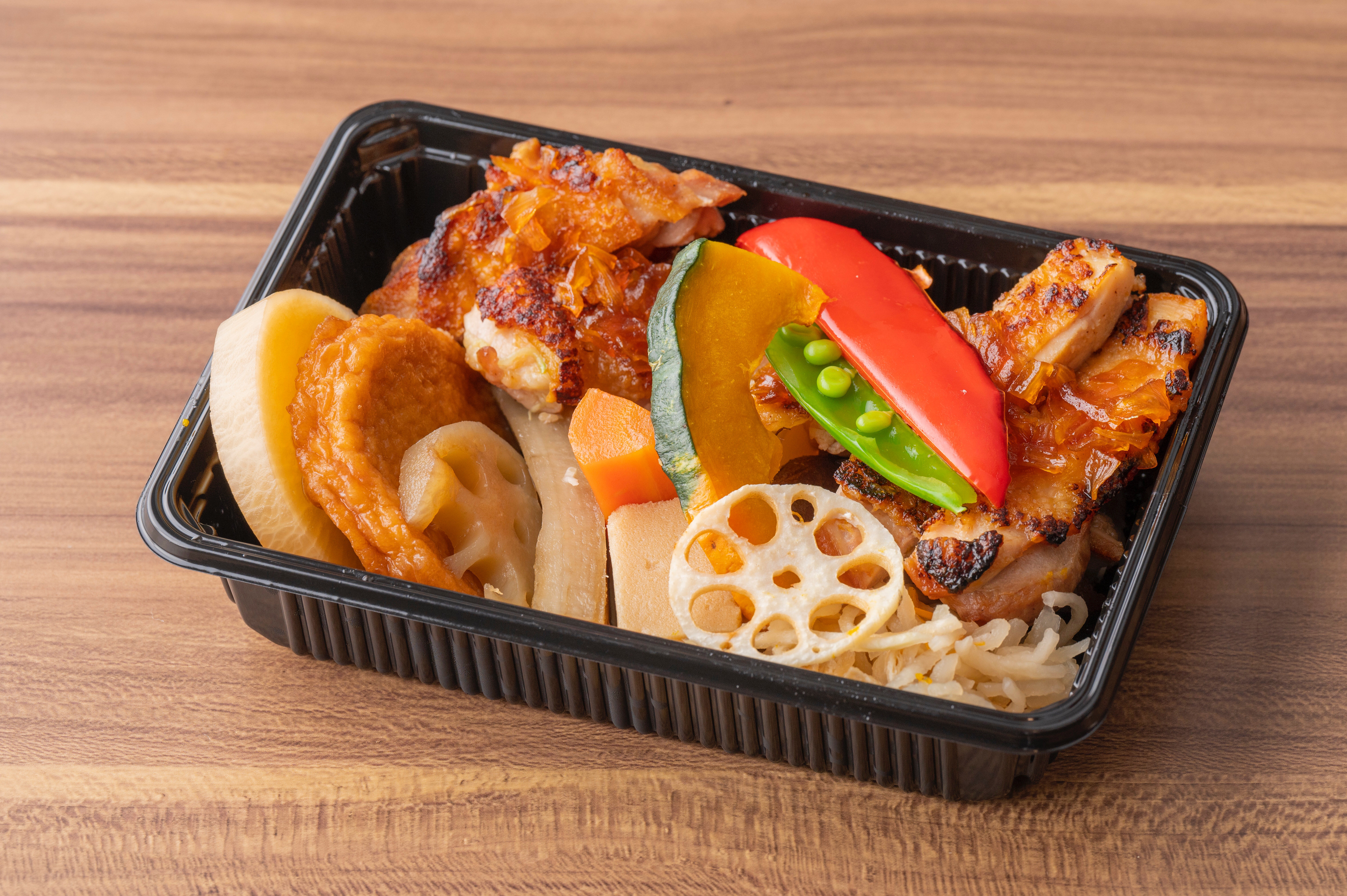 野の花弁当 チキンソテー