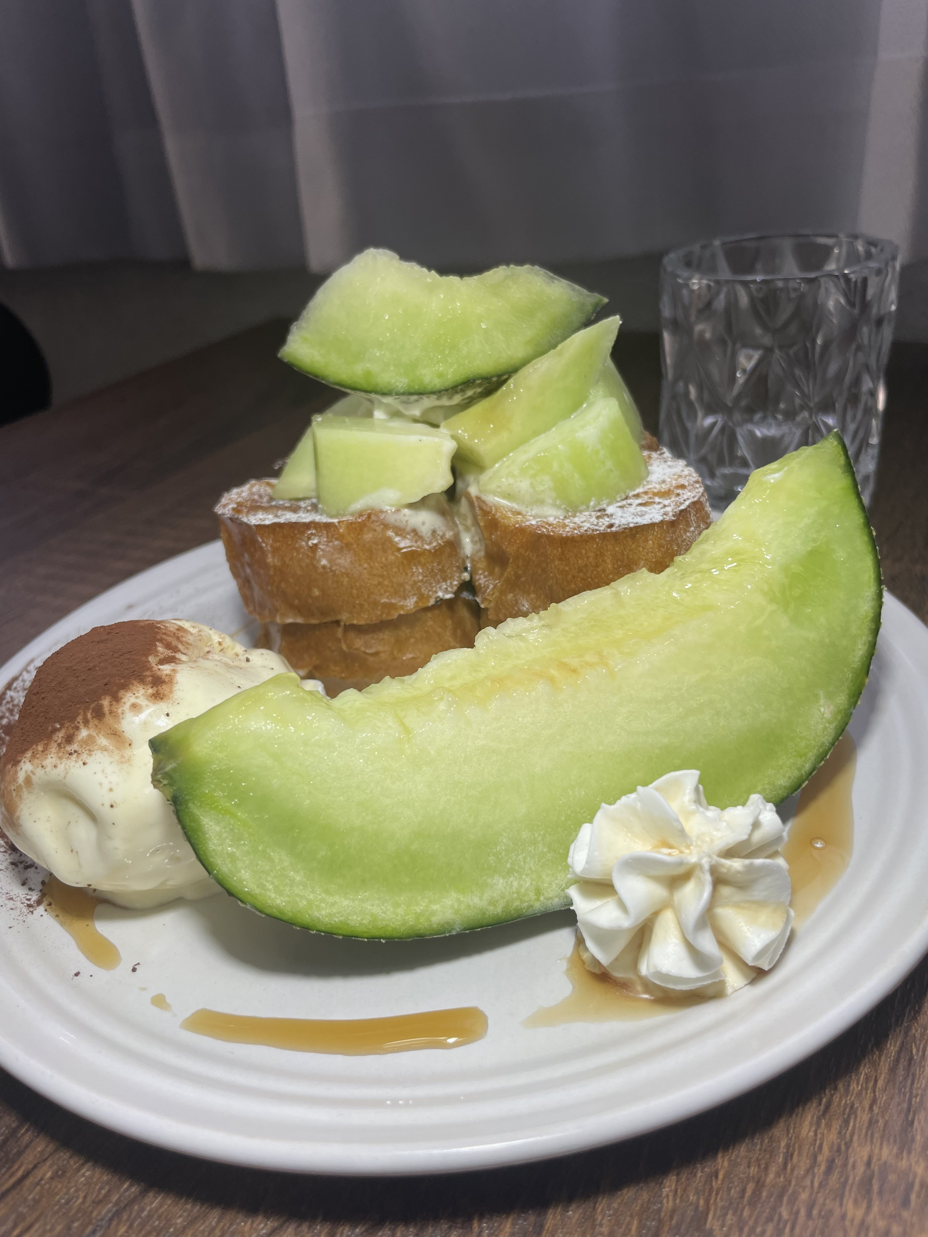 メロンフレンチトースト