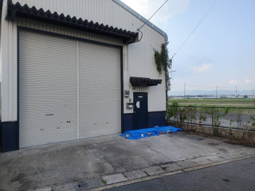 島田地内事業用地の放置物　全量撤去が完了