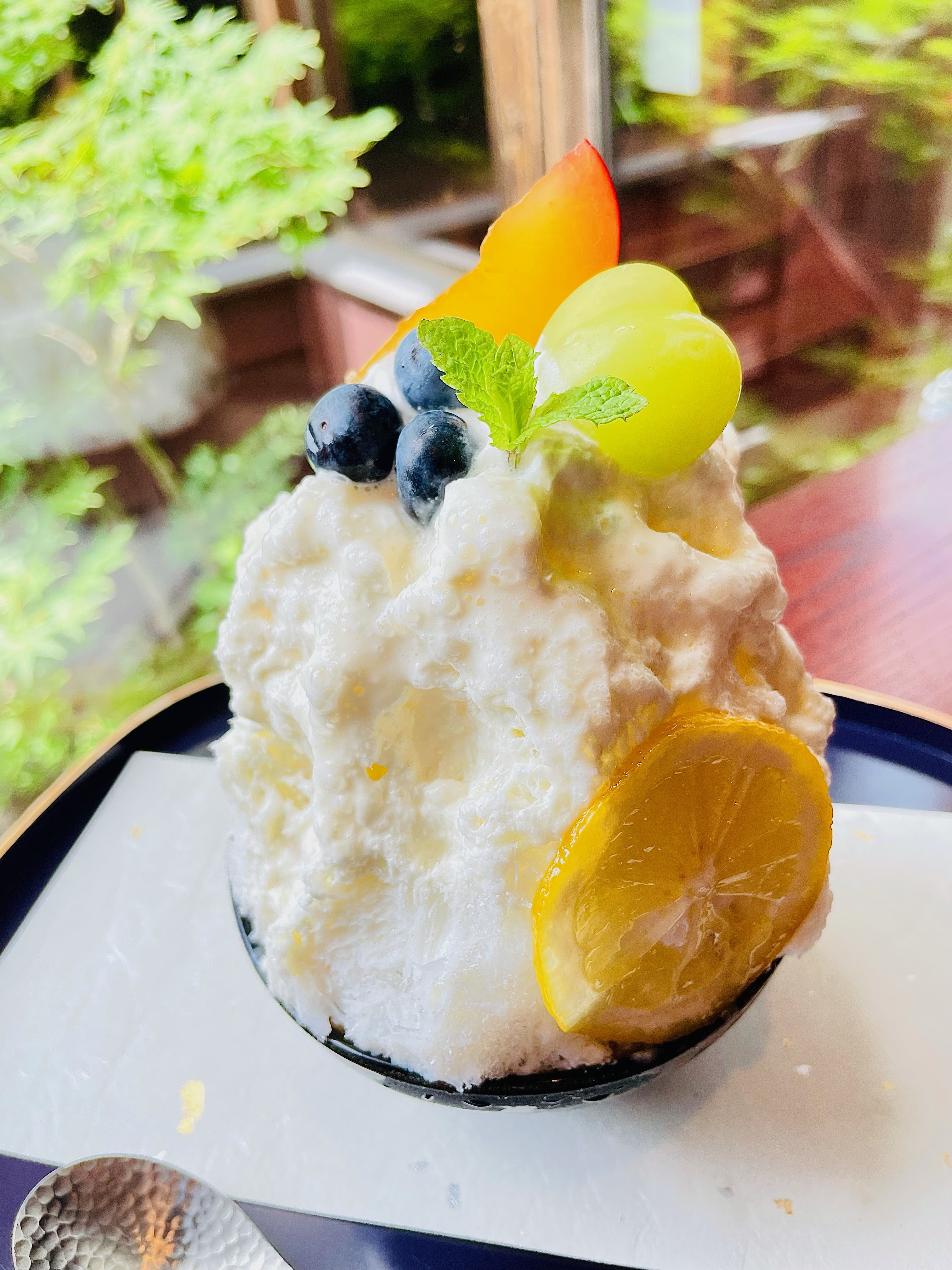 今日からかき氷メニューがスタートしました!