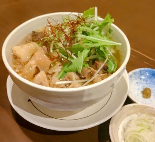 季節のおすすめそばのご案内です