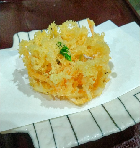 白えびのかき揚げはじめました!