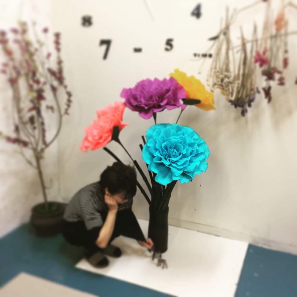 ジャイアントフラワーfree!ワークショップ