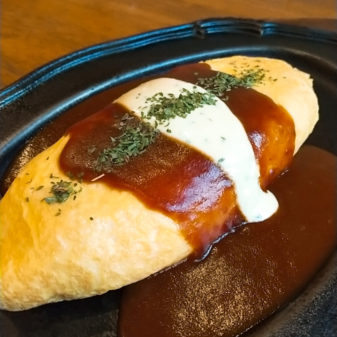 チーズデミオムライス