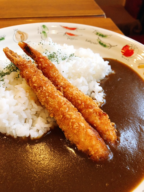 エビフライカレーライス