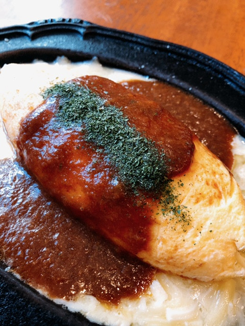 チーズカレーオムライス