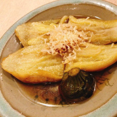 焼き茄子おでん(Yakinasu-oden)・eggplant・가지・茄子