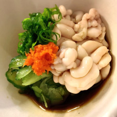 タラ白子＜ポン酢＞(Tara-shirako)・soft cod roe(ponzu sauce)・??・??