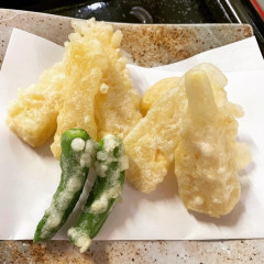 筍の天ぷら(Takenoko-tenpura)・fried bamboo shoots・죽순??・竹笋天妇罗
