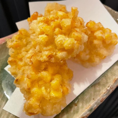  とうもろこしのかき揚げ(Toumorokosi-kakiage)・fried corn・ ?・ ?