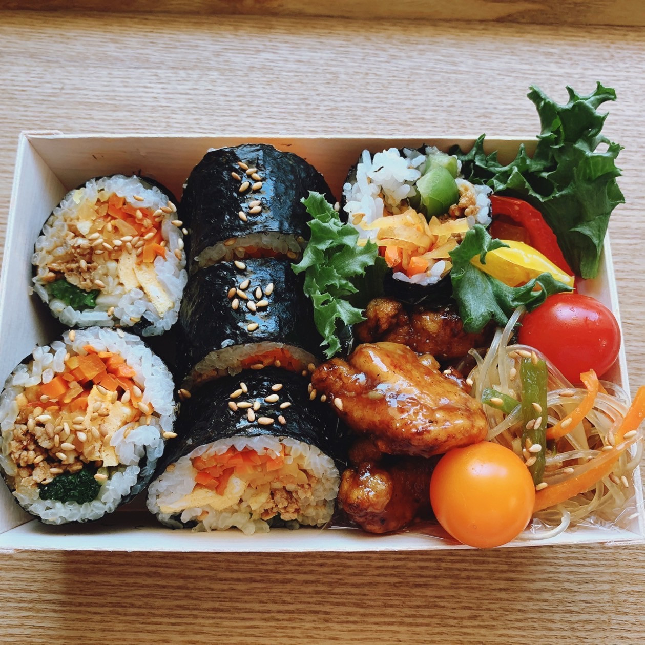 3.発行♡美食キンパ弁当 魚利 with totonou kitchen