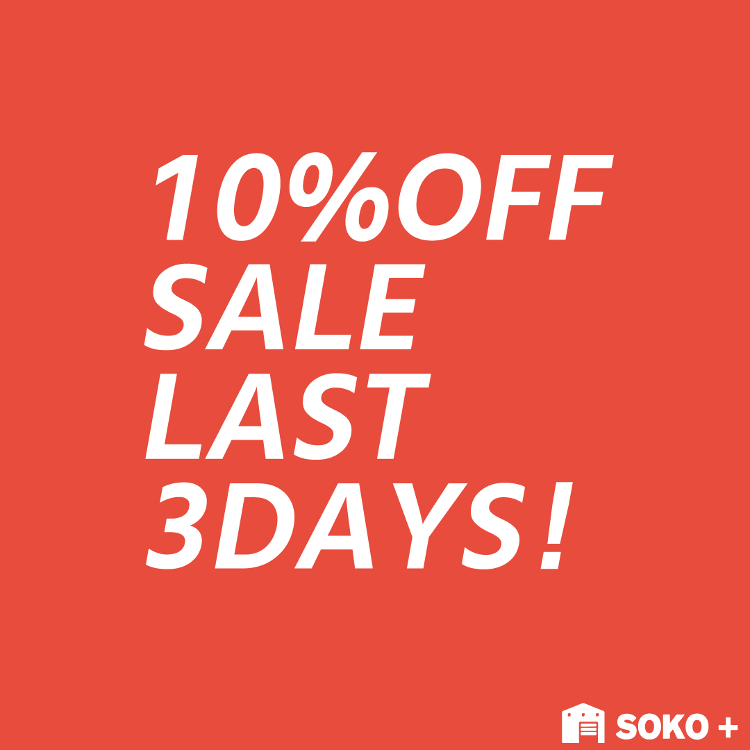 SOKO+Azabu 10%OFF SALE🎉 4月29日まで！！