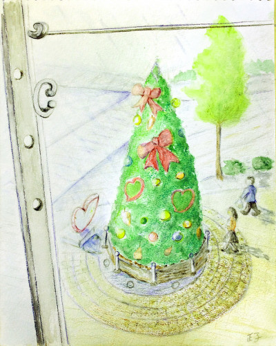 「クロスゲートのクリスマス 1」」 松本正子さん.jpg