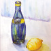 「ペリエ瓶とレモン02」 LiLikoさん.jpg