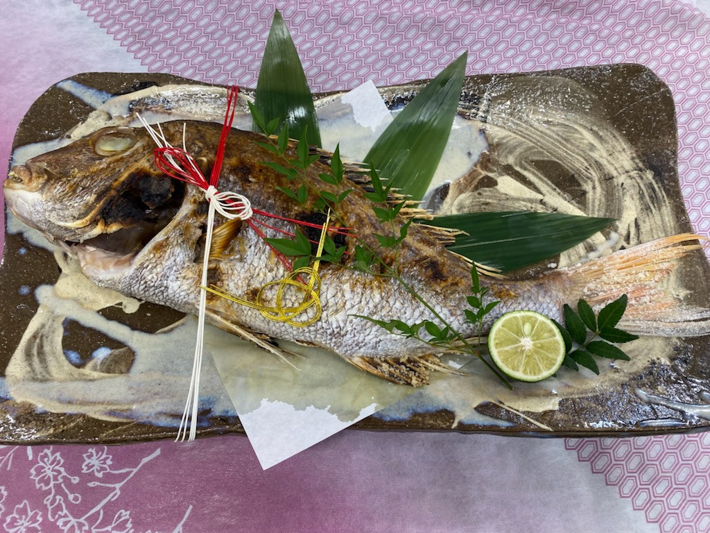 お祝い鯛