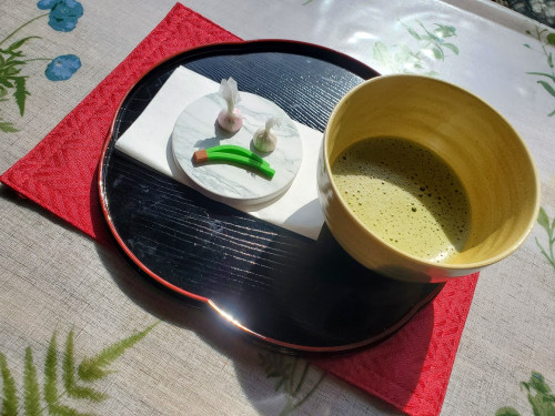 当店のメニュー🍃お抹茶です