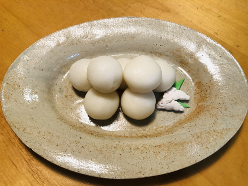お月様🌕がおおかみに❓それともきつね❓