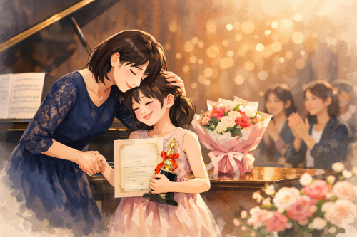 コンクールを終えてのご感想をいただきました①