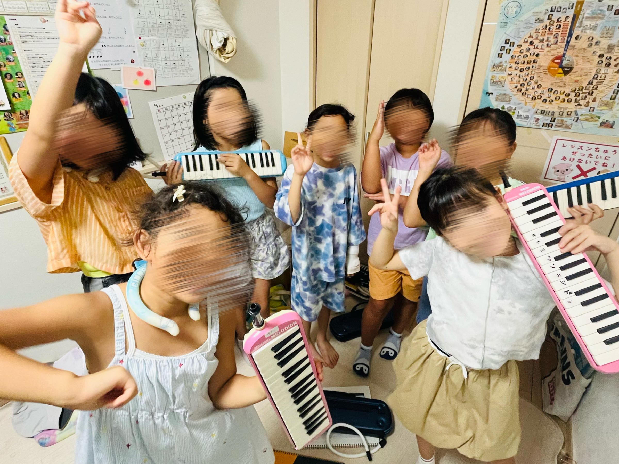 発表会の練習めっちゃ盛り上がりみんな仲良し✨