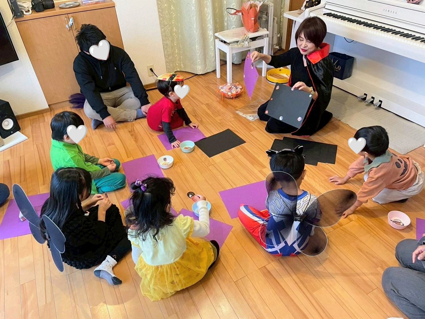 リトミックのハロウィンパーティーを開催しました🎃