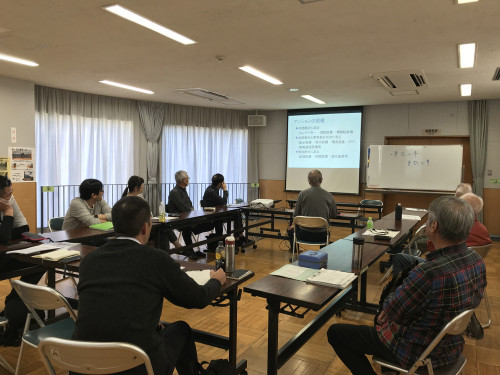 11月9日(土)の定例会は終了しました。