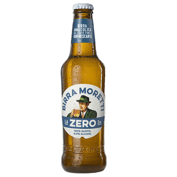 Moretti Zero 330ml ﾓﾚｯﾃｨｾﾞﾛ La Bottega della Pizza