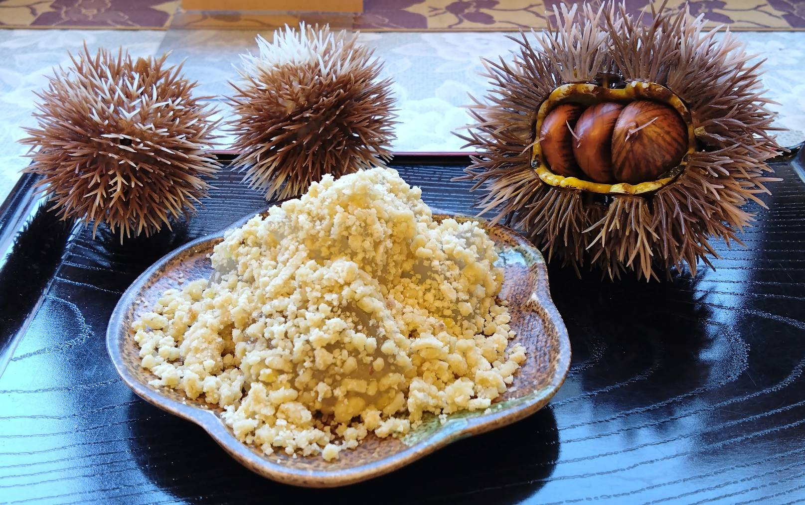 栗粉わらび餅