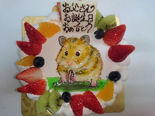 特注 キャラクターケーキ 実例お写真 最新写真はinstagramに更新しております 特注 キャラクターケーキ１０ 洋菓子店amsam