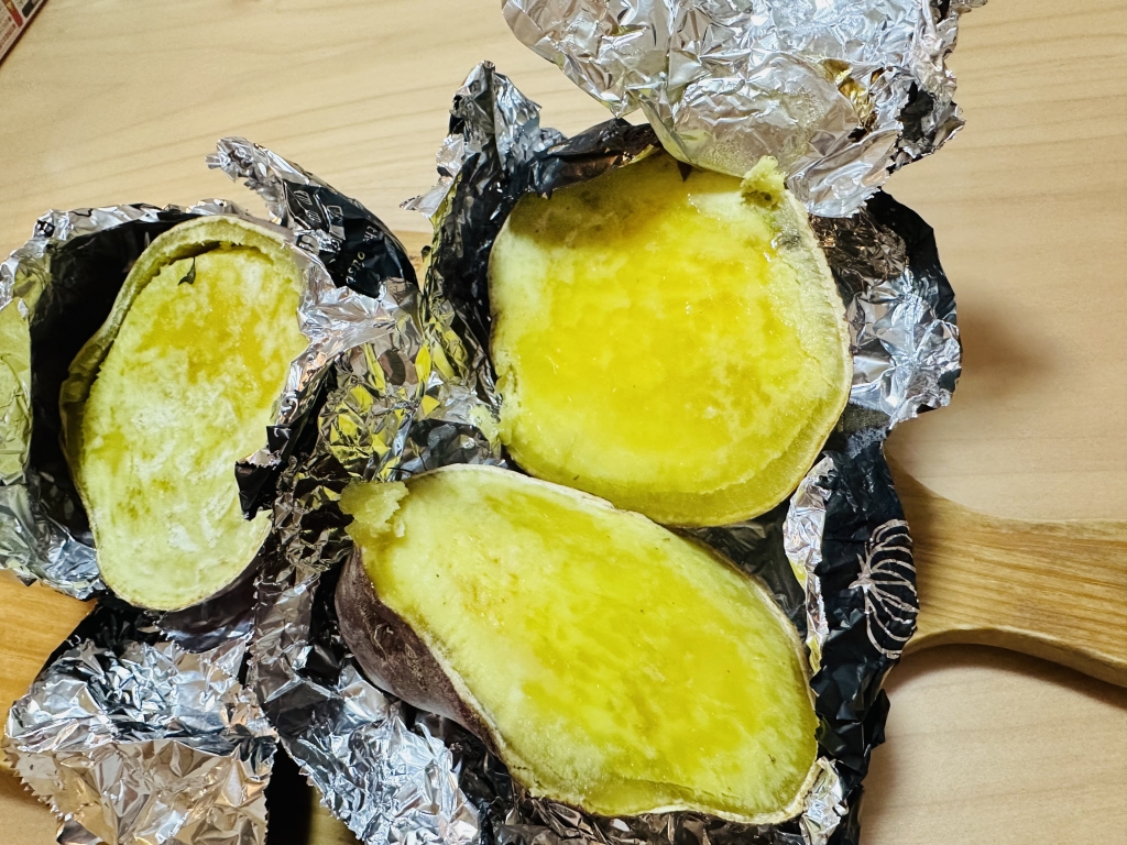 秋は焼き芋〜🍠