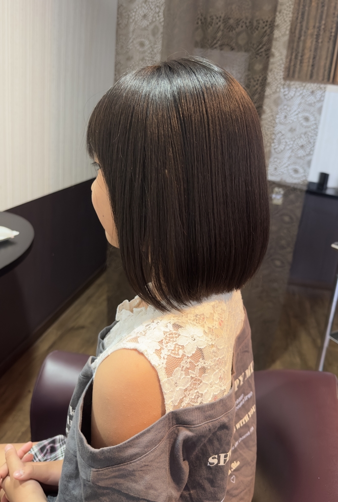 人生初カット☆ヘアドネーション