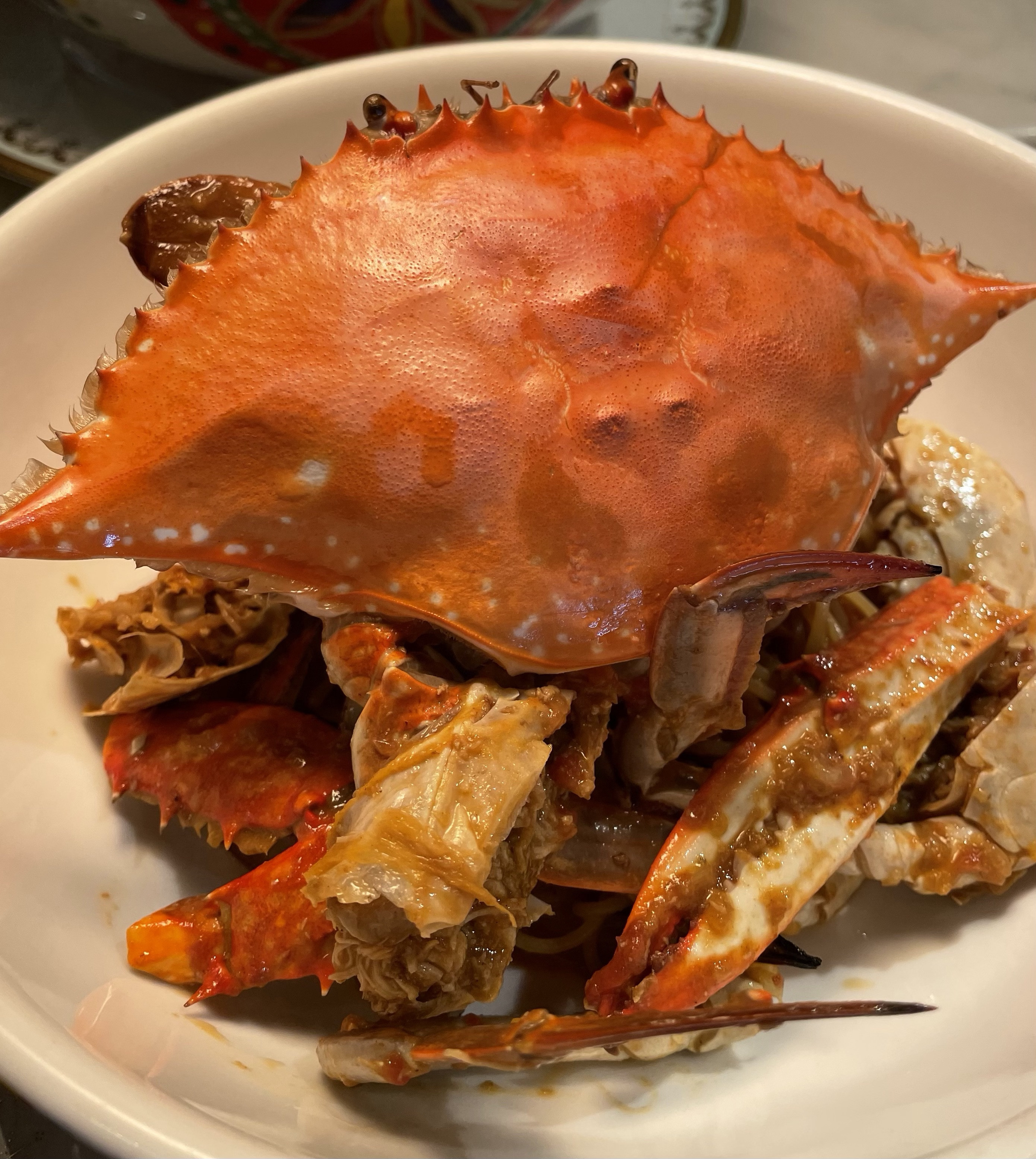 山口県産「ワタリ蟹のパスタ」〜夏のオスは濃厚な味わいで楽しめます〜