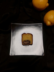 花豆とレモンのパウンドケーキ