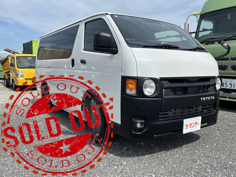 令和5年式 トヨタ ハイエース バン・スーパーGL ダークプライムⅡ 特別仕様車 入庫しました(*´╰╯`๓)♬ NO.8468
