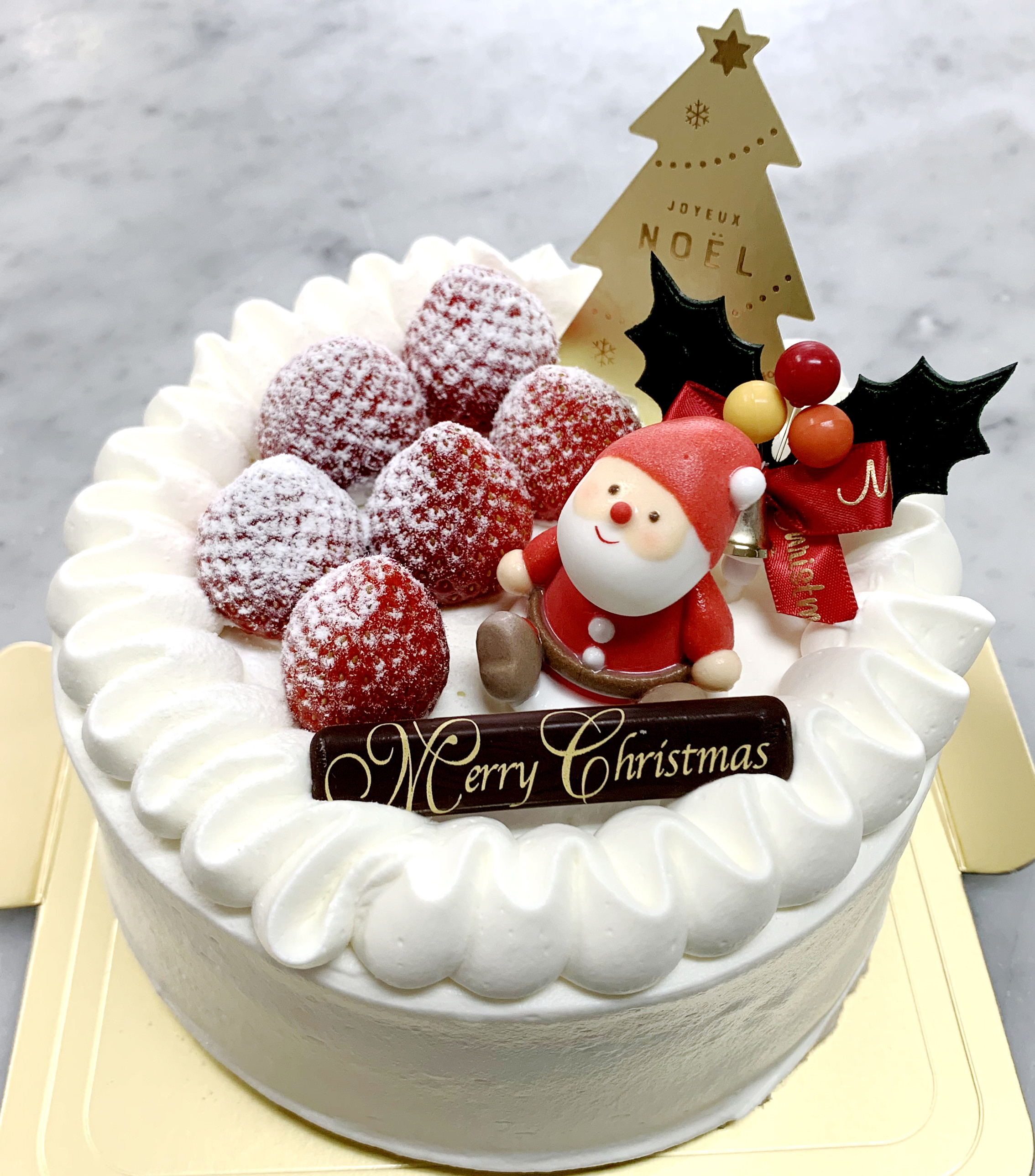 ノエルいちごデコ