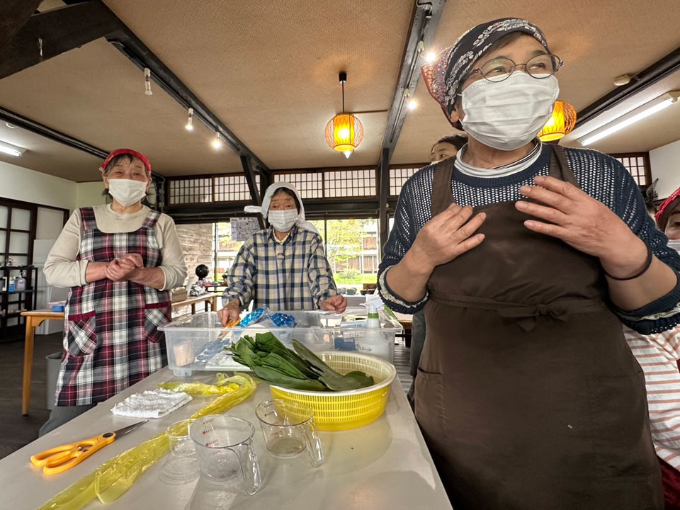笹巻き&お皿づくり