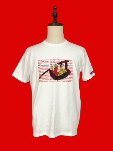 デッドストックTシャツ × アフリカンプリント生地