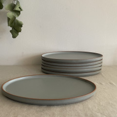 pureフラットオーバルグレーマット