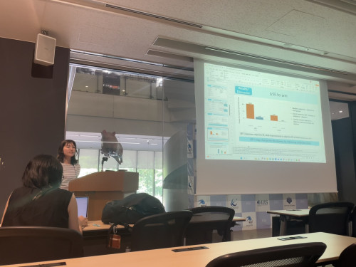 石井あずさ(研究員)がWorking in Progressにて研究発表を行いました。