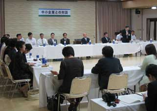 石井知事との対話