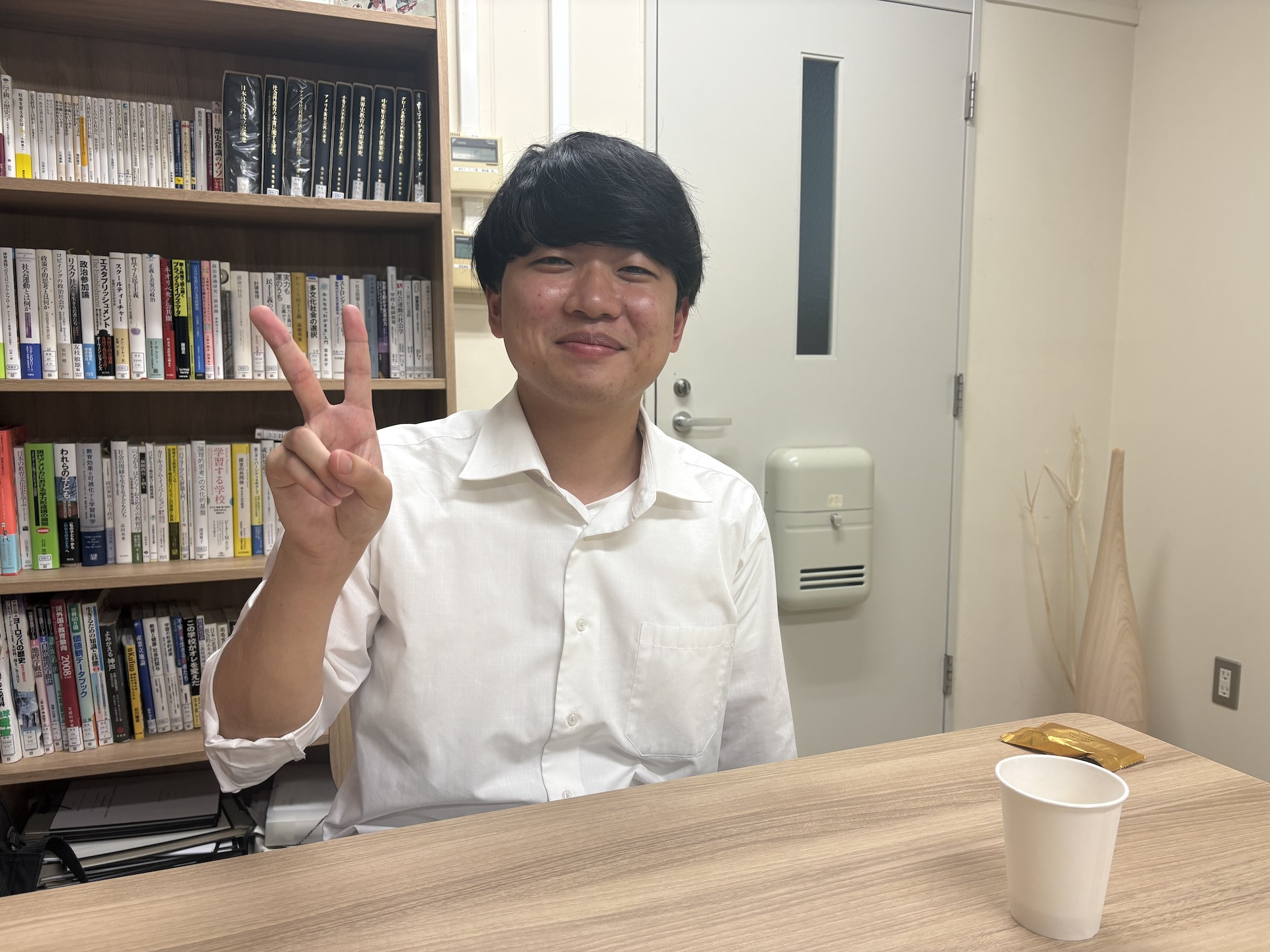 【卒業生来学】大阪府・井上先生