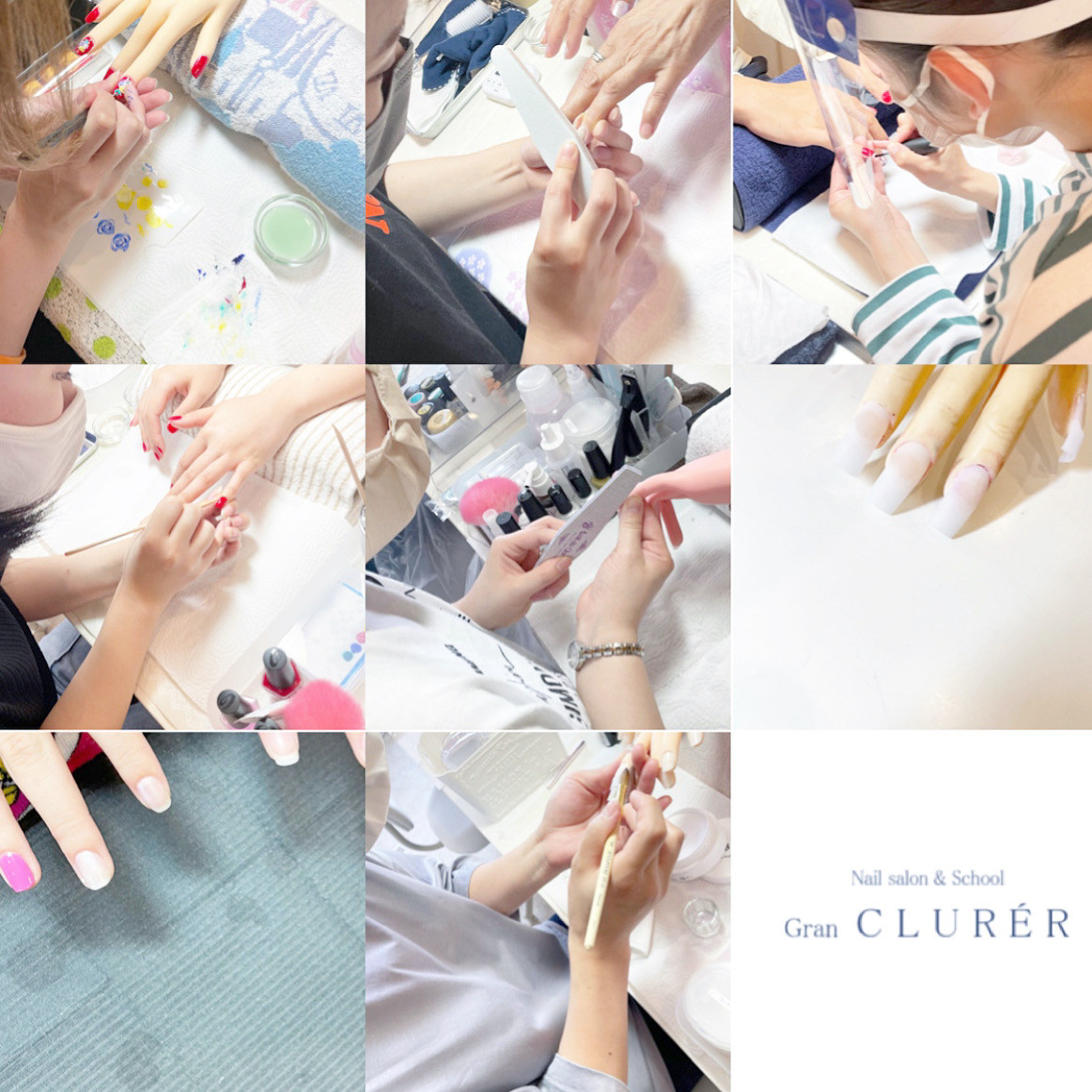 青森県青森市 新青森駅近くにあるネイルサロン＆スクール Gran CLURĒR（グランクルール）