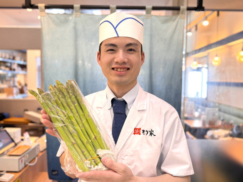 香川県産アスパラ「さぬきのめざめ」