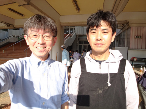 令和元年(2019年)11月9日(土)／日清製粉株式会社の見原健一さんと再会しました。