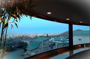 モスコミュール大倉山オープン時、市街地の景色です。